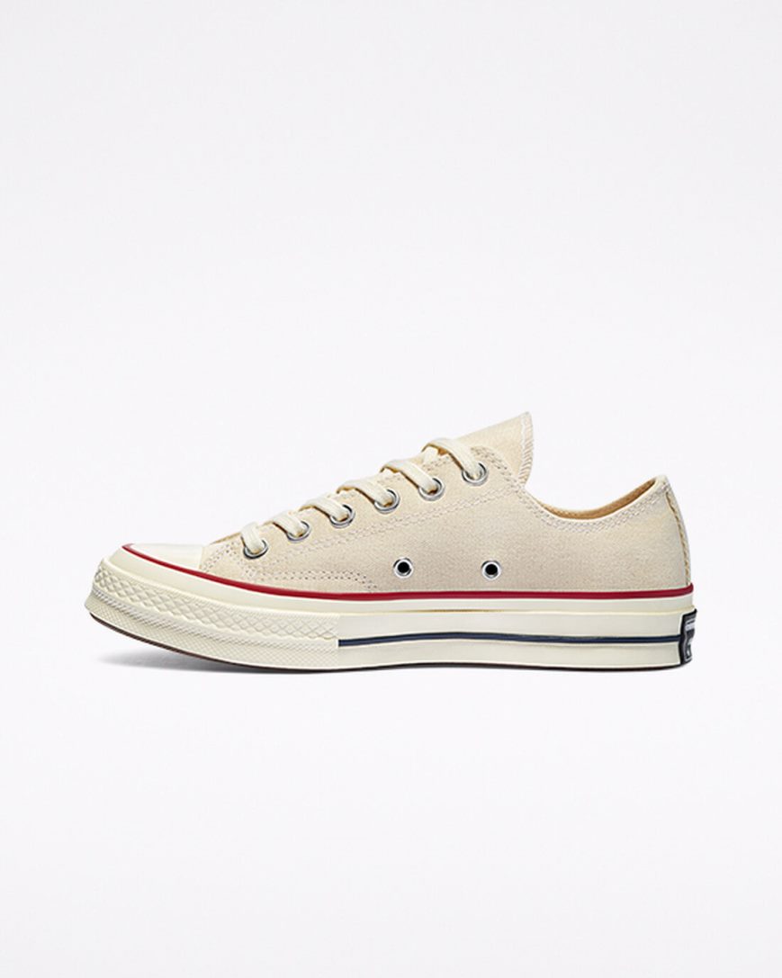 Pánské Boty Nízké Converse Chuck 70 Vintage Platene Béžový Tmavě Červené | CZ HZOX85